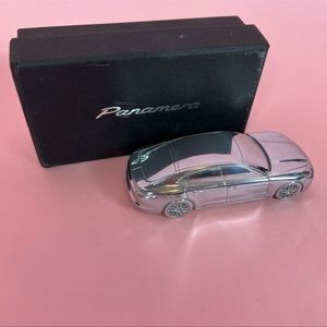 Porsche panamera limited edition-metal
paperweight-silver